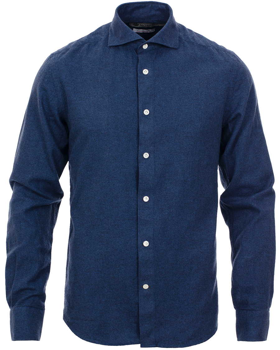 Herr | Skjortor | Morris Heritage | Bond Cut Away Shirt Blue