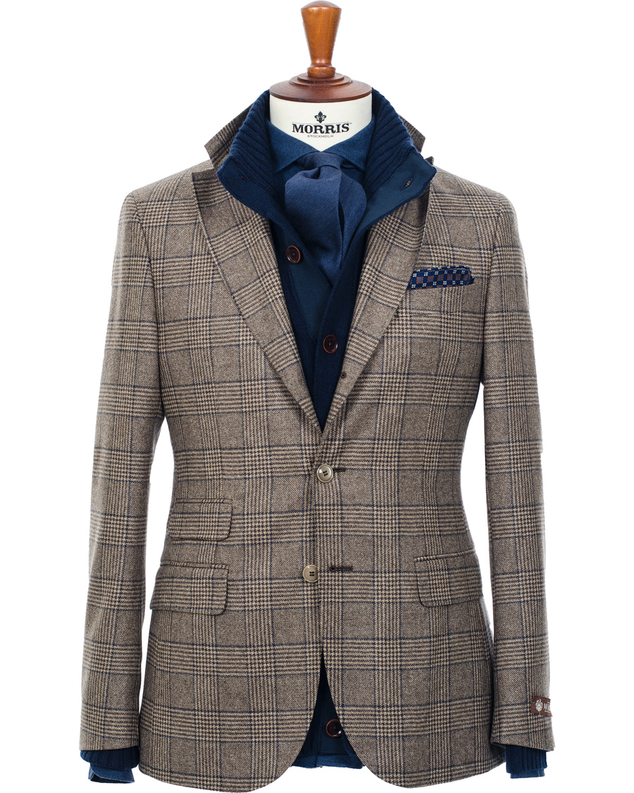 Herr | Skjortor | Morris Heritage | Bond Cut Away Shirt Blue