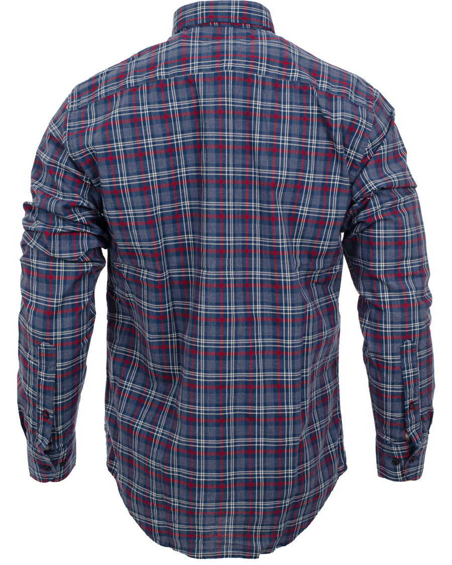 Herr | Skjortor | Tommy Hilfiger | Matthew New York Fit Shirt Check Duthc Navy/Rio Red