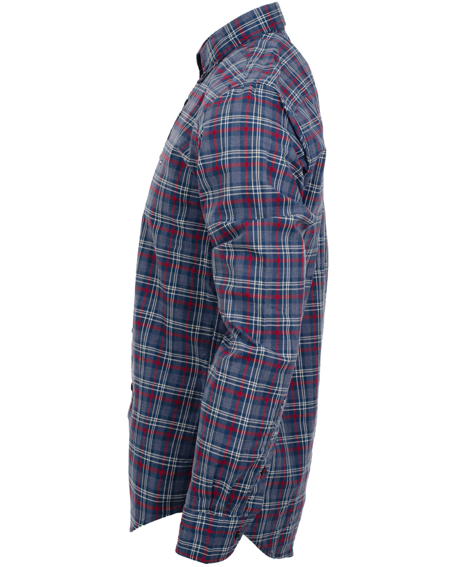 Herr | Skjortor | Tommy Hilfiger | Matthew New York Fit Shirt Check Duthc Navy/Rio Red