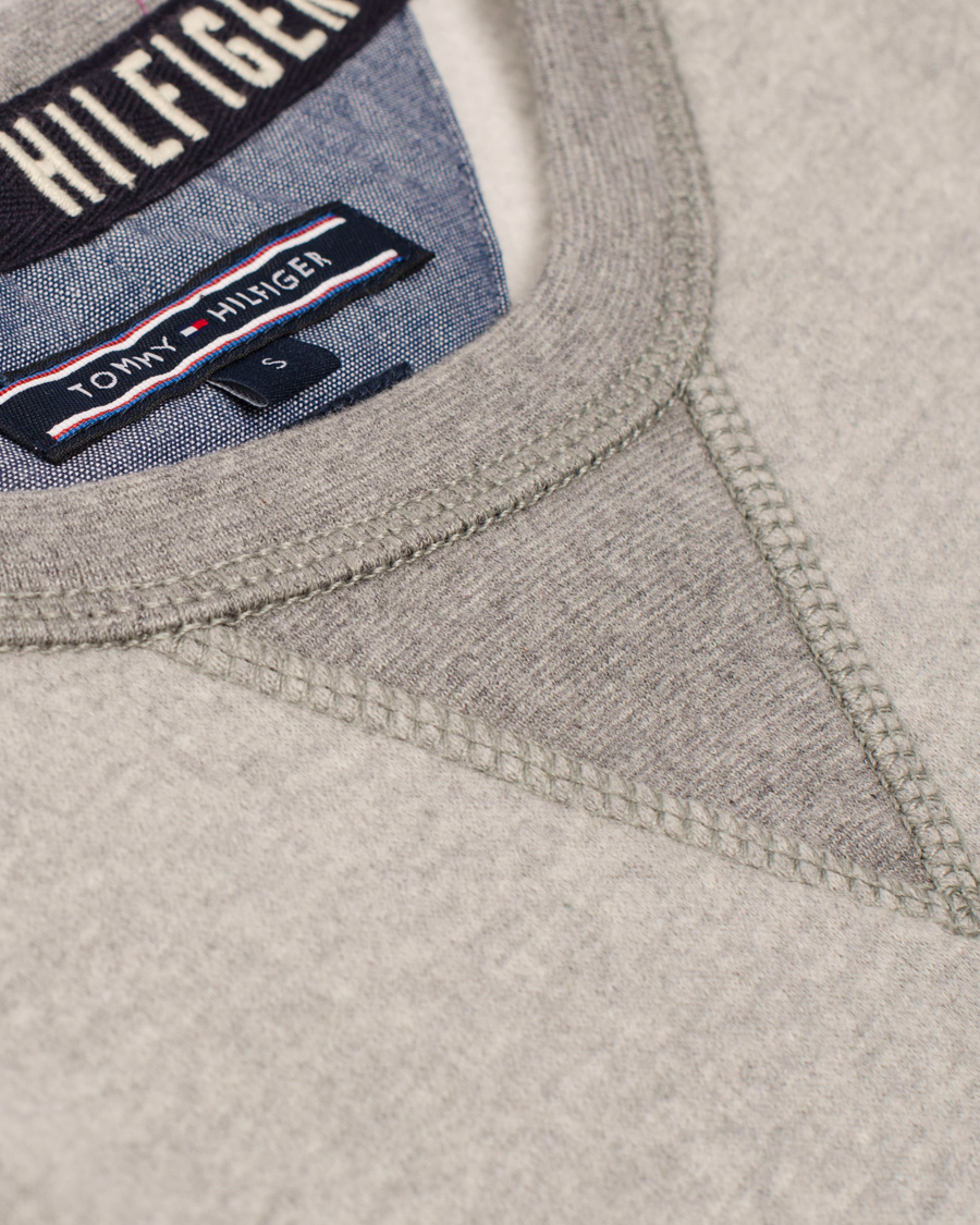 Herr | Tröjor | Tommy Hilfiger | Largo C-Neck Vintage Fit Sweatshirt Cloud Heather