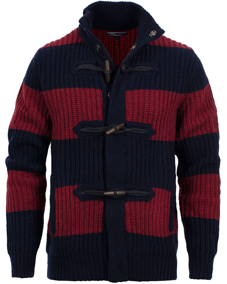 Herr | Tröjor | Tommy Hilfiger | Alexander Toggle Cardigan Navy