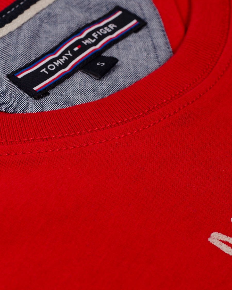 Herr | T-Shirts | Tommy Hilfiger | Kris Tee Barbados Cherry Red