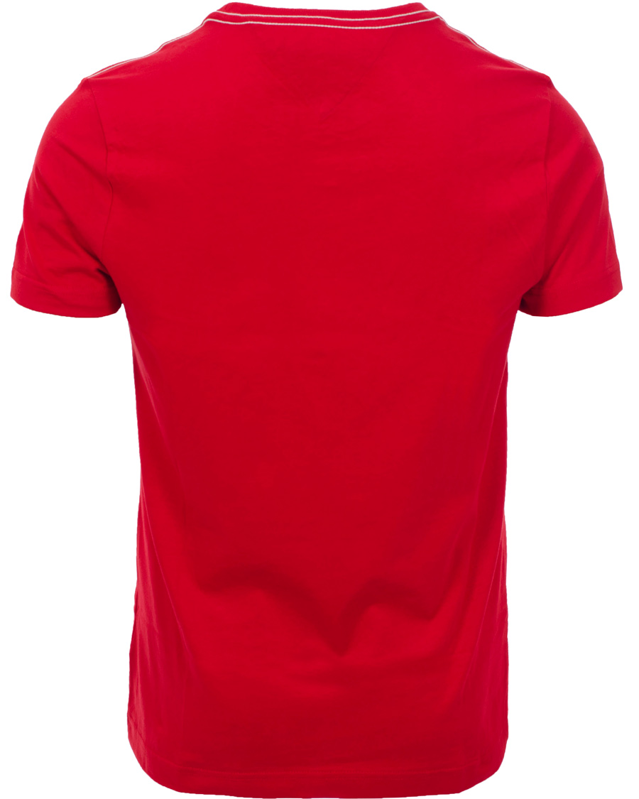 Herr | T-Shirts | Tommy Hilfiger | Kris Tee Barbados Cherry Red
