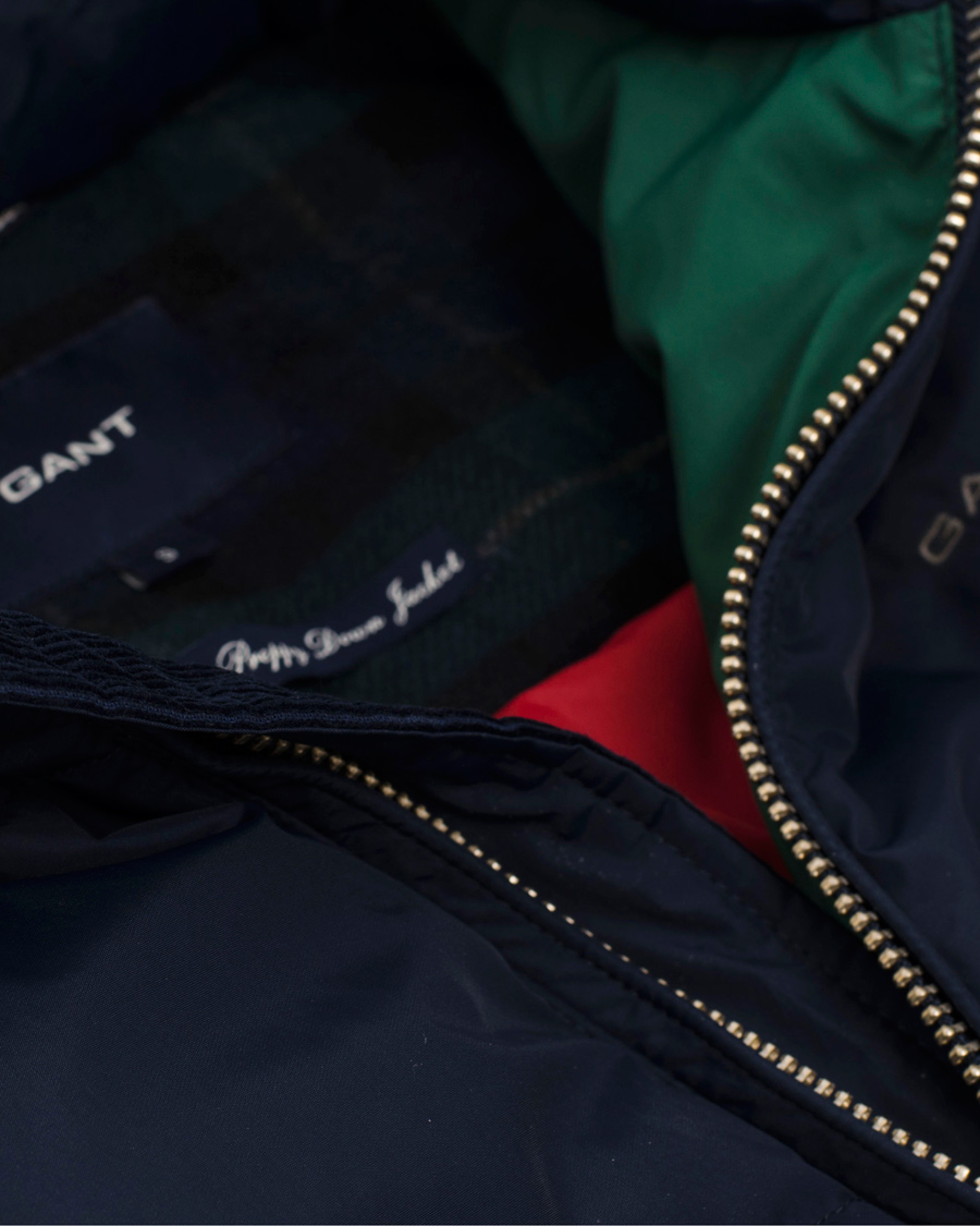 Herr | Jackor | GANT | The Preppy Down Jacket Storm Blue