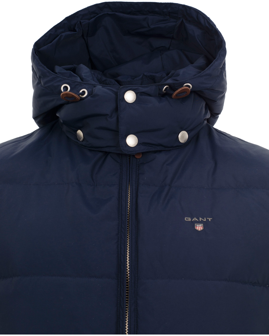 Herr | Jackor | GANT | The Preppy Down Jacket Storm Blue