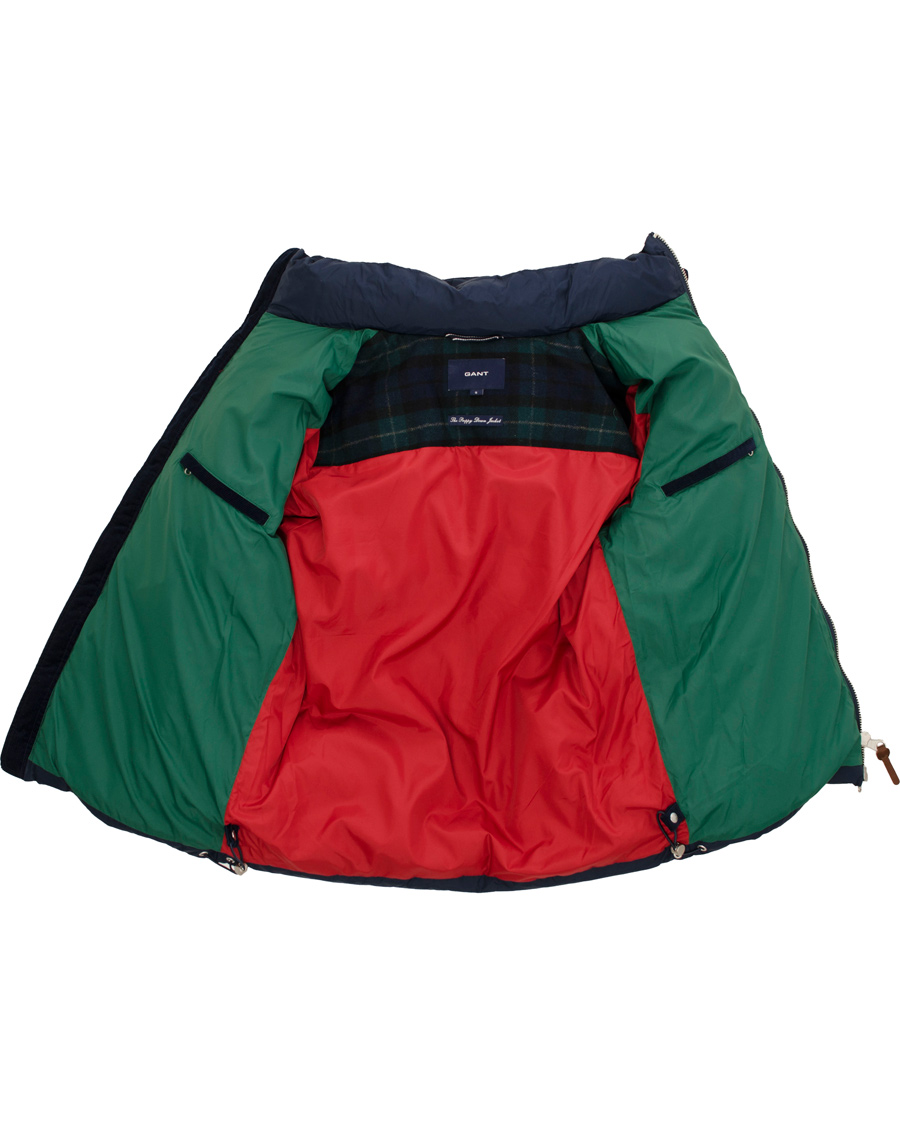 Herr | Jackor | GANT | The Preppy Down Jacket Storm Blue