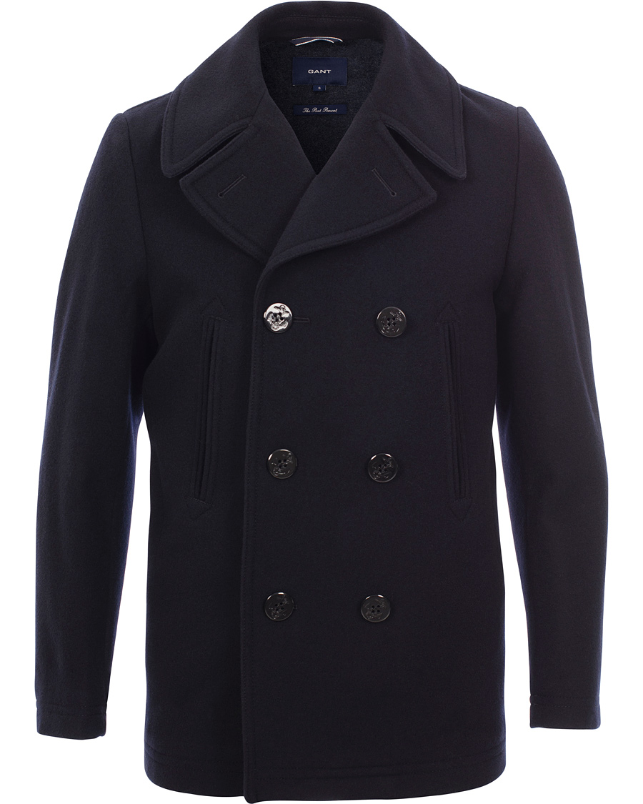 Herr | Jackor | GANT | The Port Peacoat Deep Sea