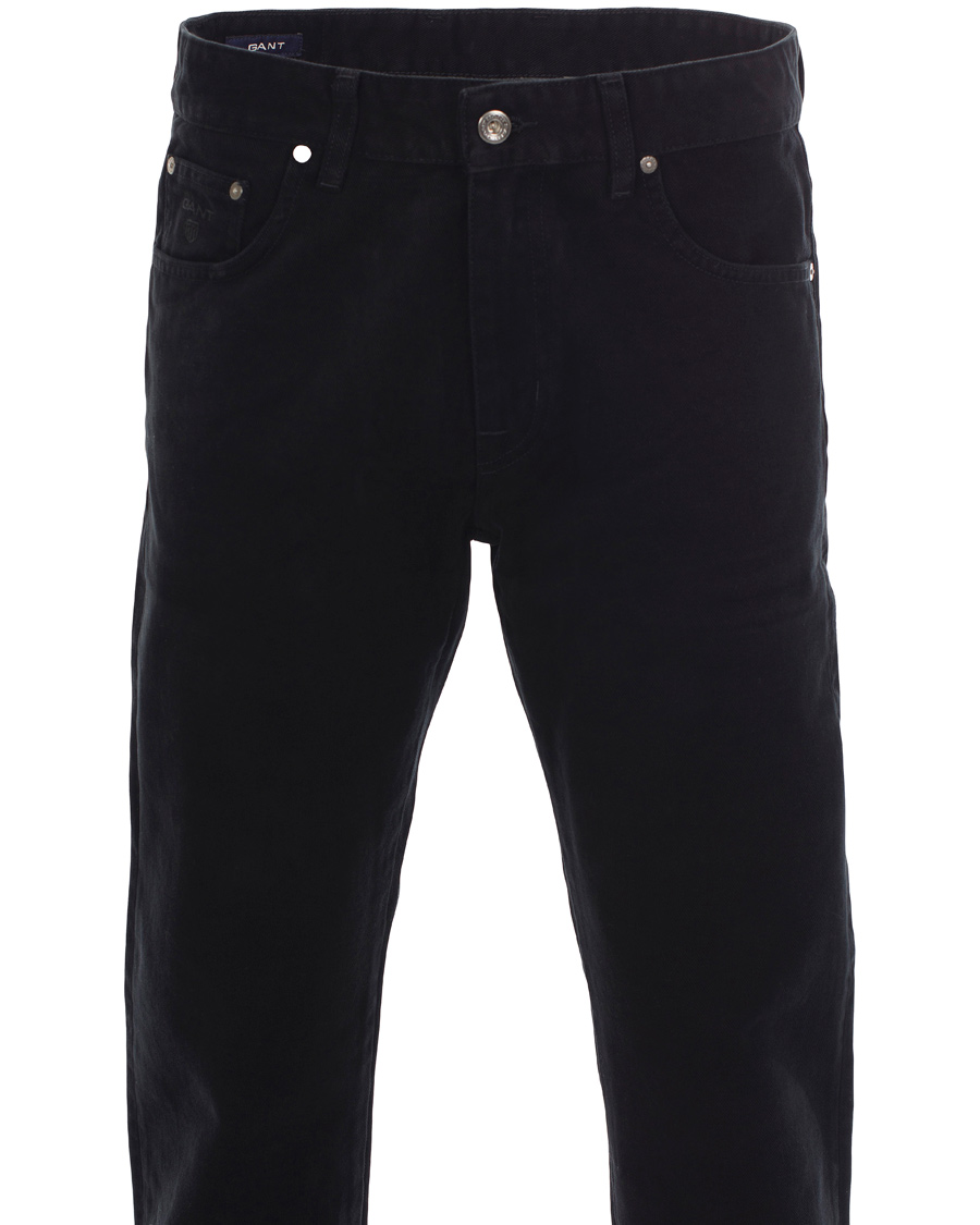Herr | Jeans | GANT | Soft Twill Tyler Jean Black