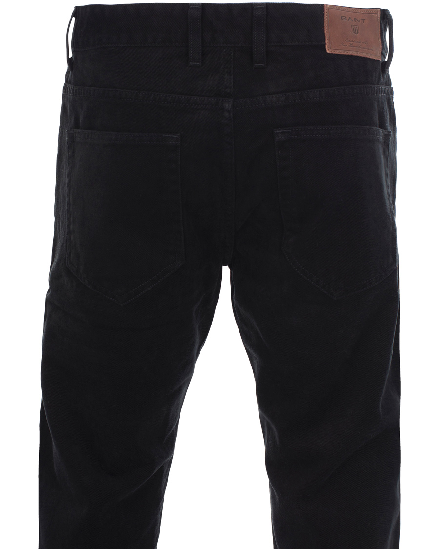 Herr | Jeans | GANT | Soft Twill Tyler Jean Black