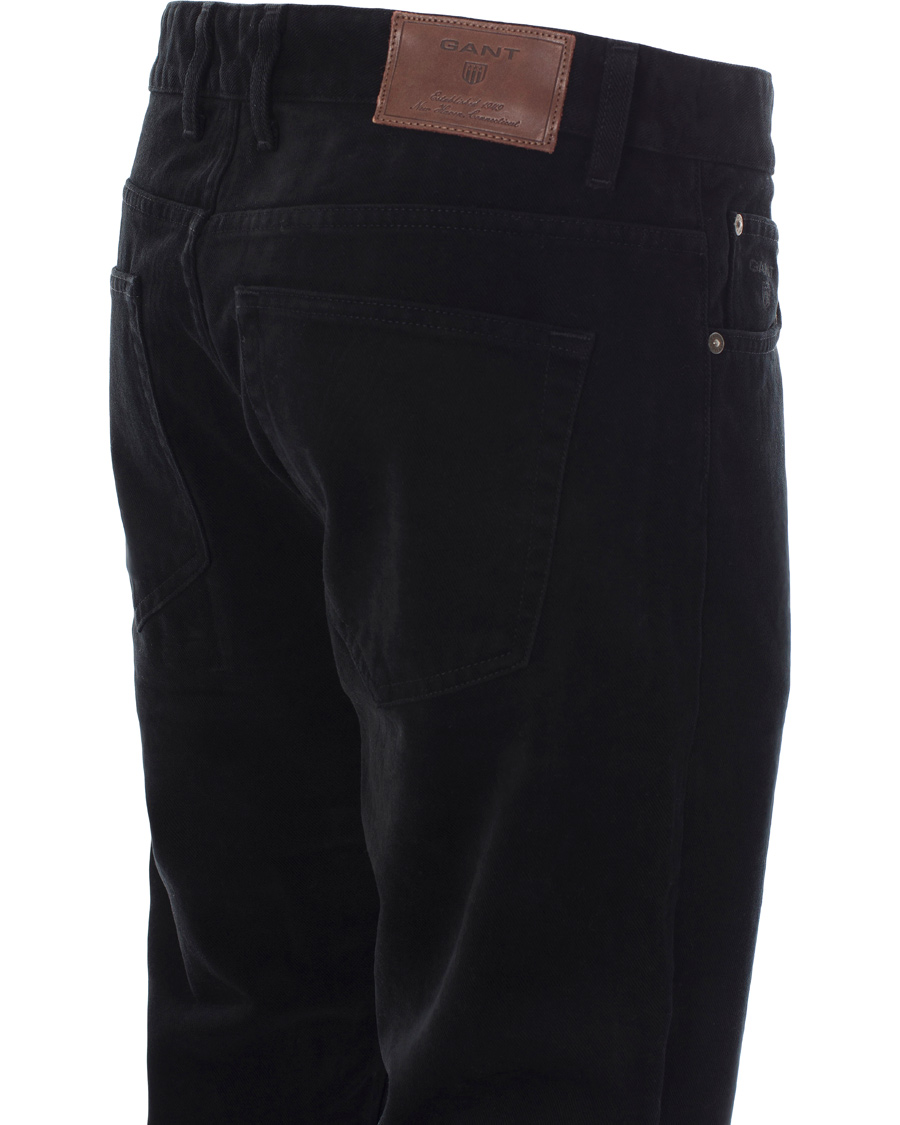 Herr | Jeans | GANT | Soft Twill Tyler Jean Black