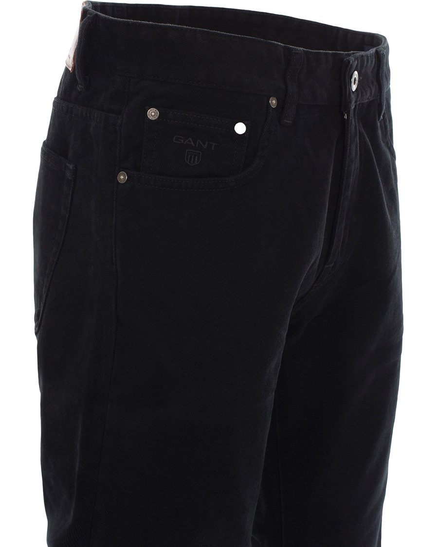 Herr | Jeans | GANT | Soft Twill Tyler Jean Black