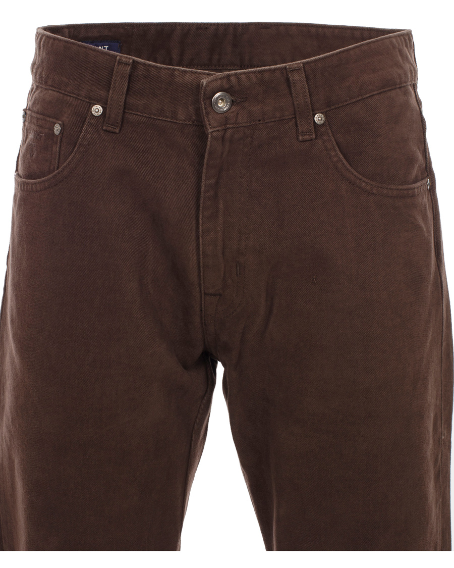 Herr | Jeans | GANT | Soft Twill Tyler Jean Brown
