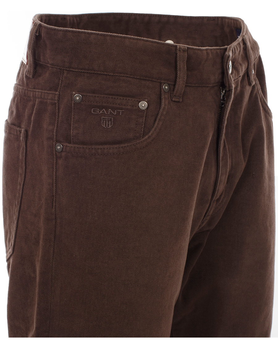 Herr | Jeans | GANT | Soft Twill Tyler Jean Brown