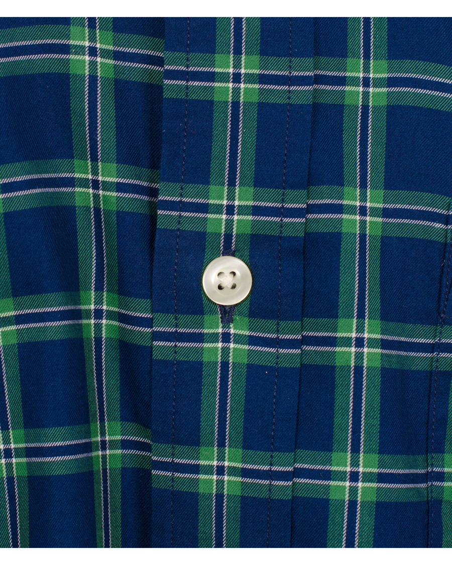 Herr | Skjortor | GANT | Wilmington Twill Check Regular Fit Shirt Bottle Green