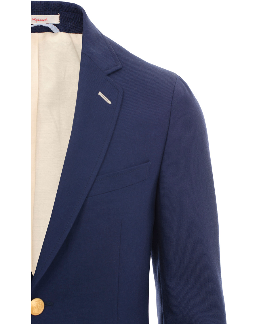 Herr | Kavajer | GANT Rugger | The Hopsack Club Blazer Evening Blue