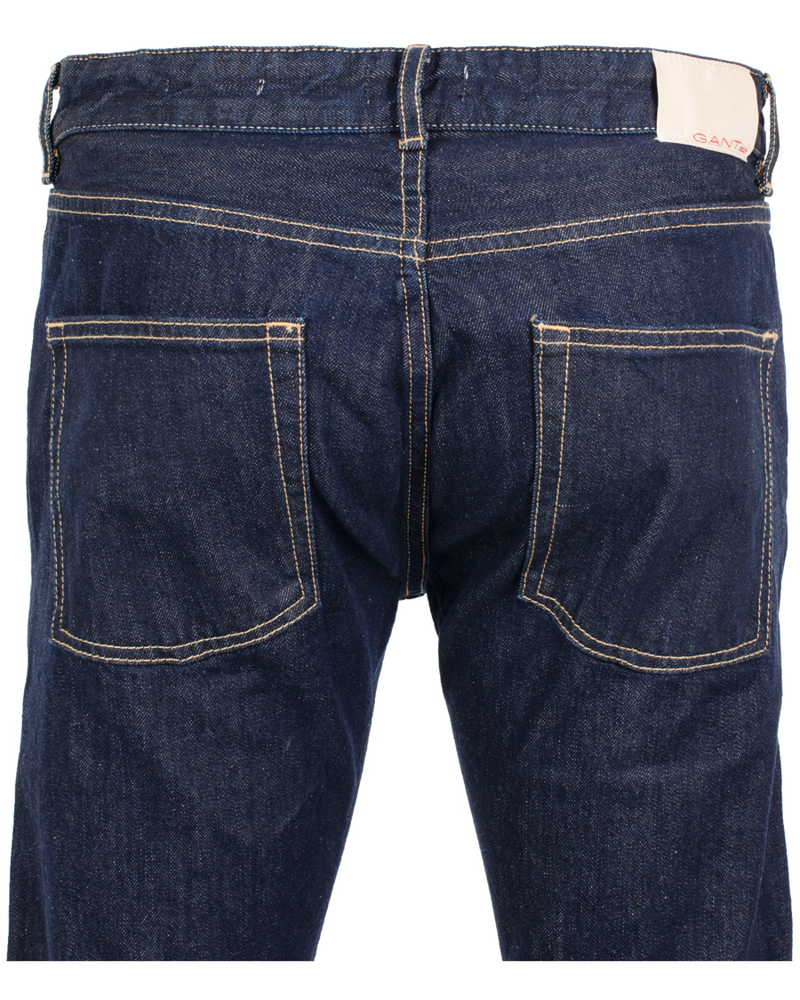 Herr | Jeans | GANT Rugger | Stick Boy Raw Jeans Dark Blue