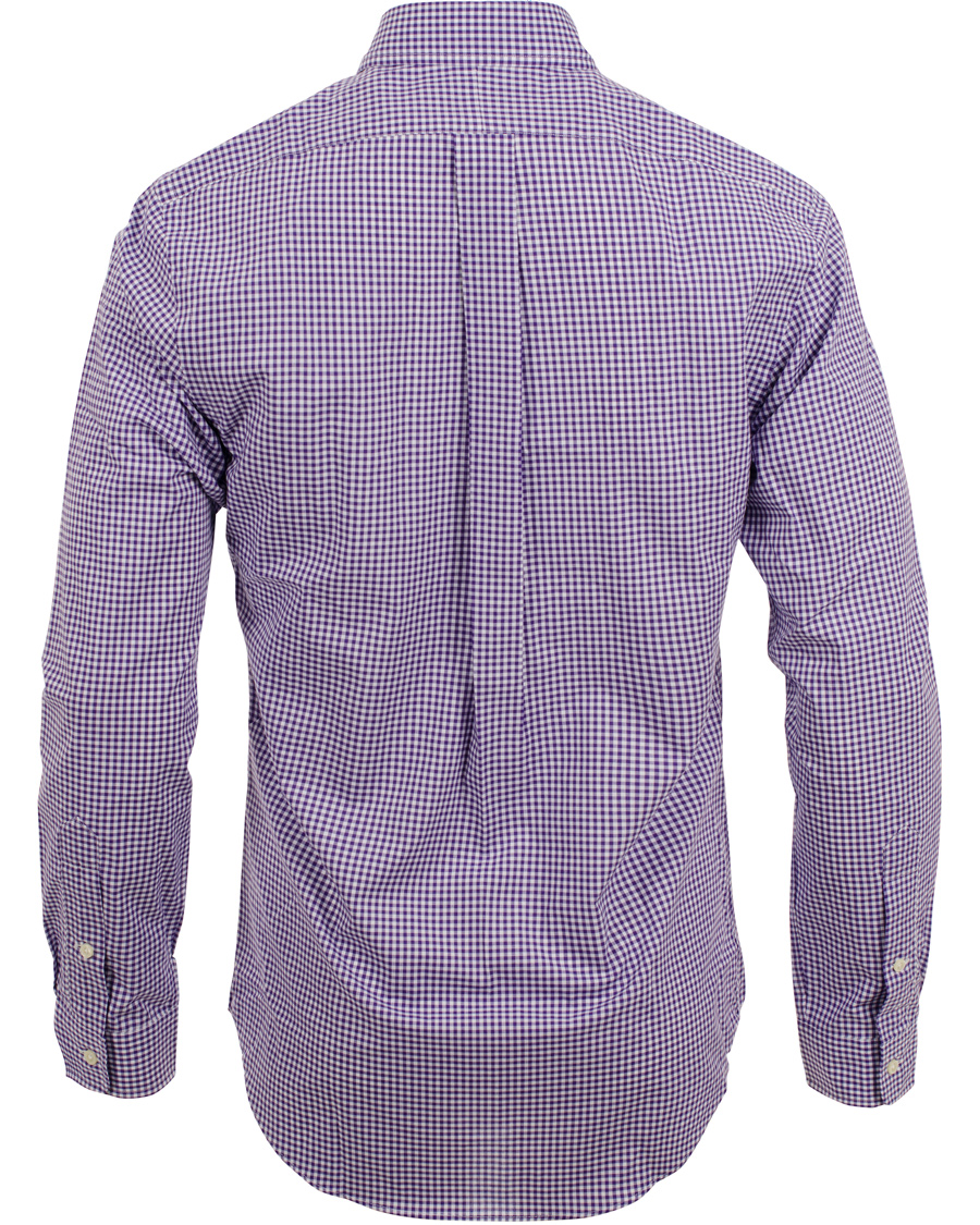 Herr | Skjortor | Polo Ralph Lauren | Slim Fit Poplin Check Shirt Purple