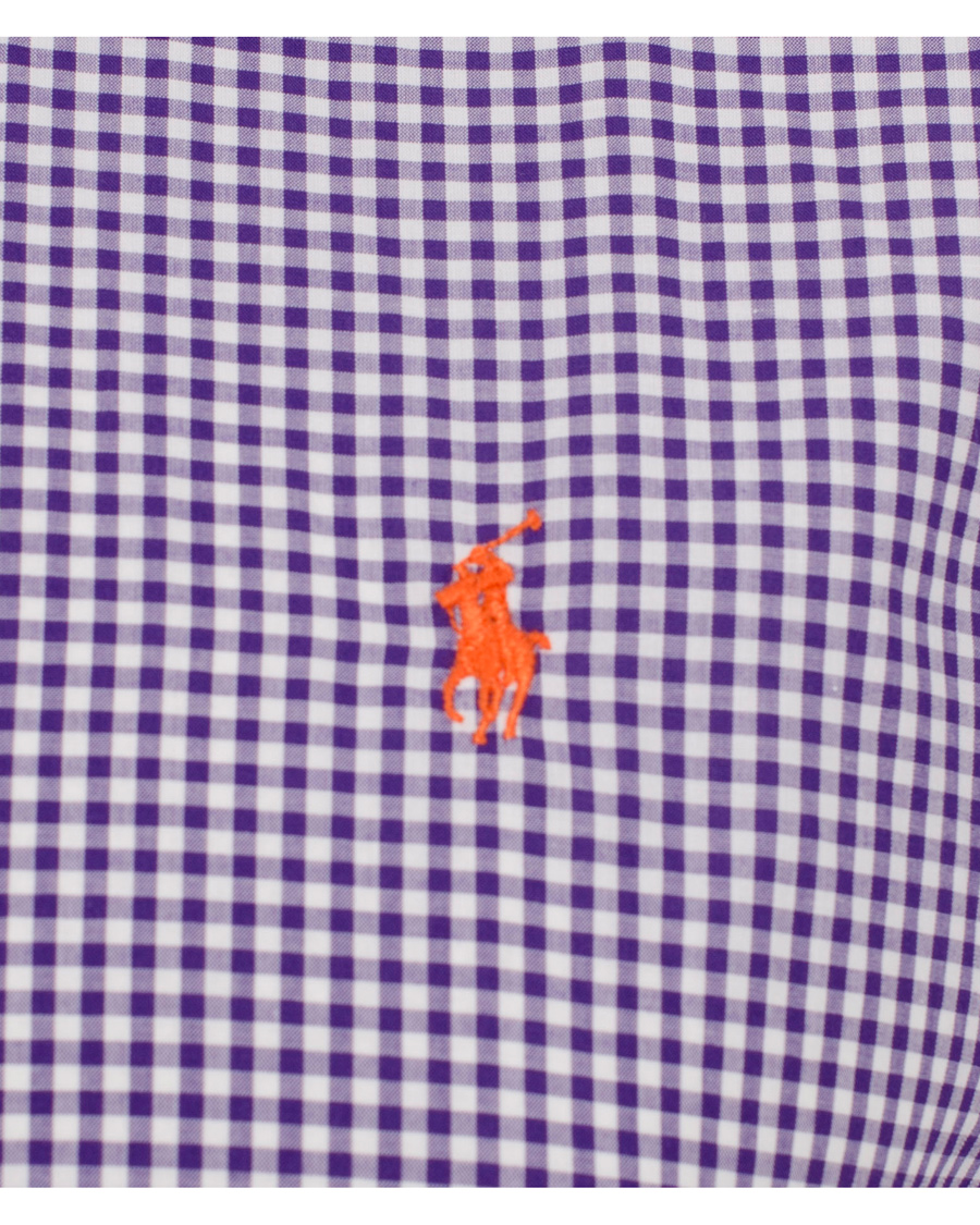 Herr | Skjortor | Polo Ralph Lauren | Slim Fit Poplin Check Shirt Purple