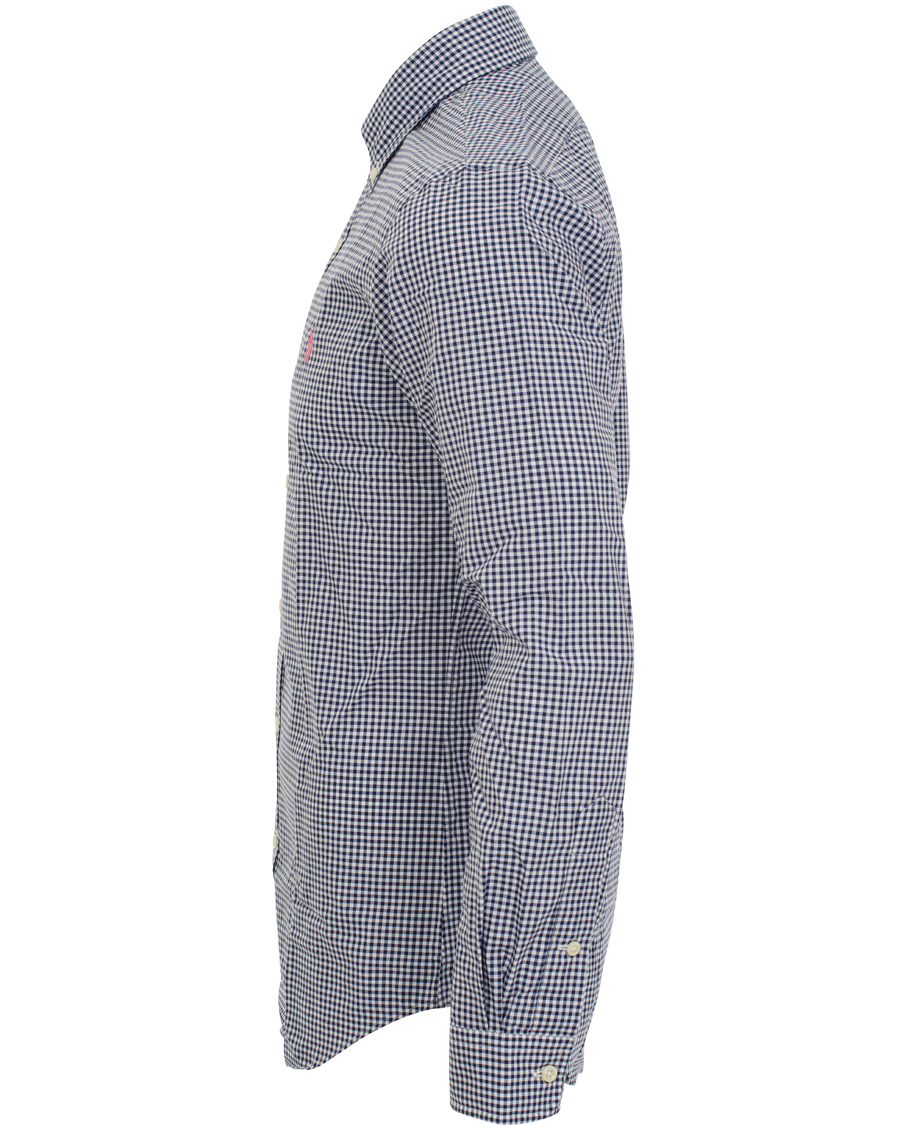 Herr | Skjortor | Polo Ralph Lauren | Slim Fit Poplin Check Shirt Navy
