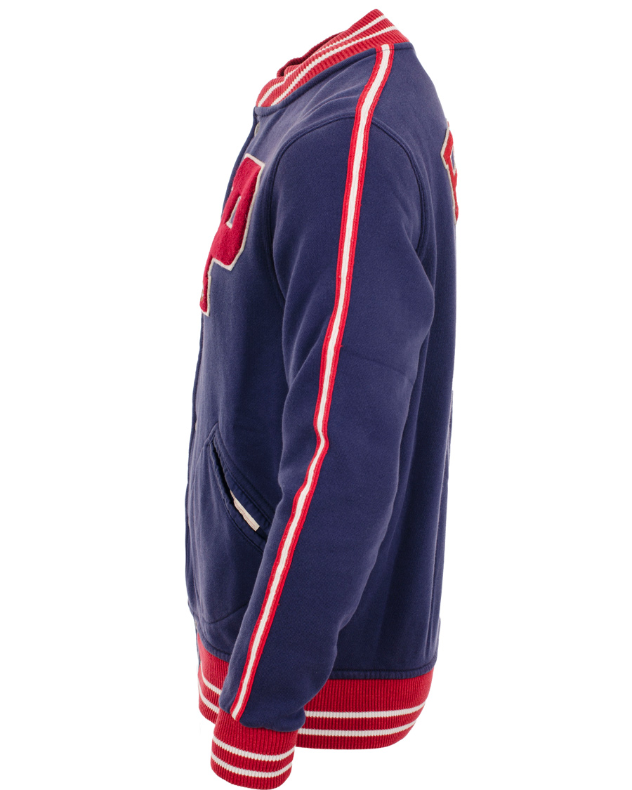 Herr | Tröjor | Polo Ralph Lauren | USA Baseball Jacket Blue Mood