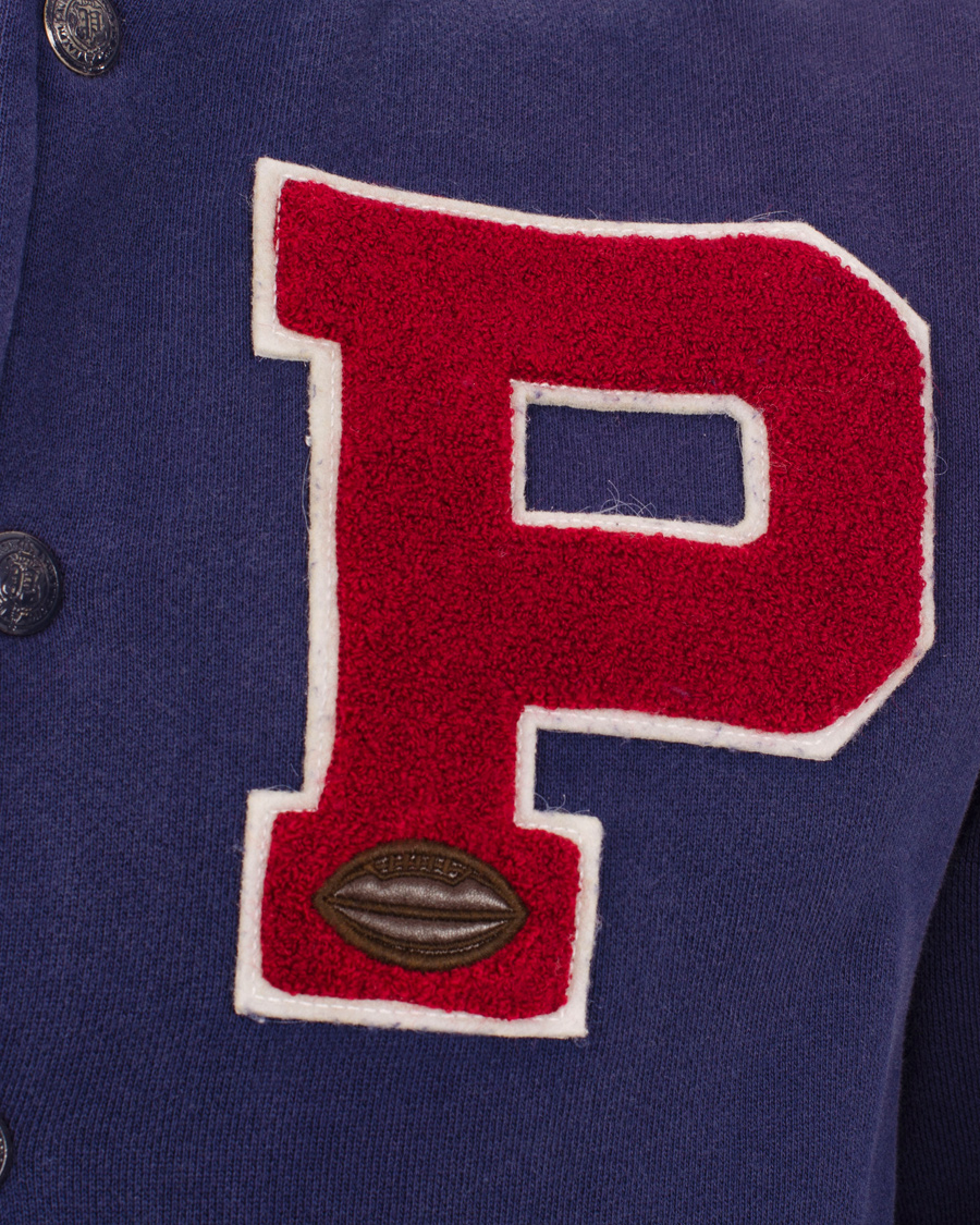 Herr | Tröjor | Polo Ralph Lauren | USA Baseball Jacket Blue Mood