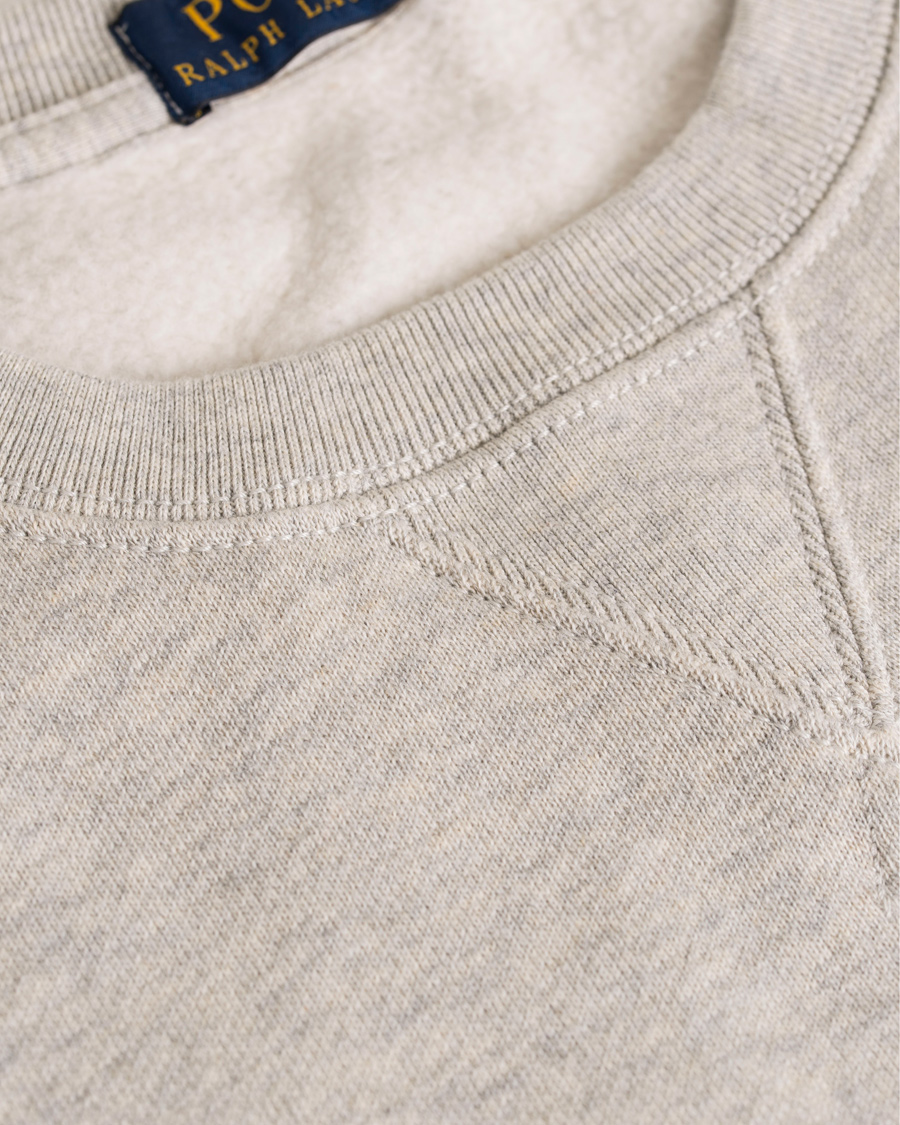Herr | Tröjor | Polo Ralph Lauren | Crew Neck Sweatshirt Light Grey Heather