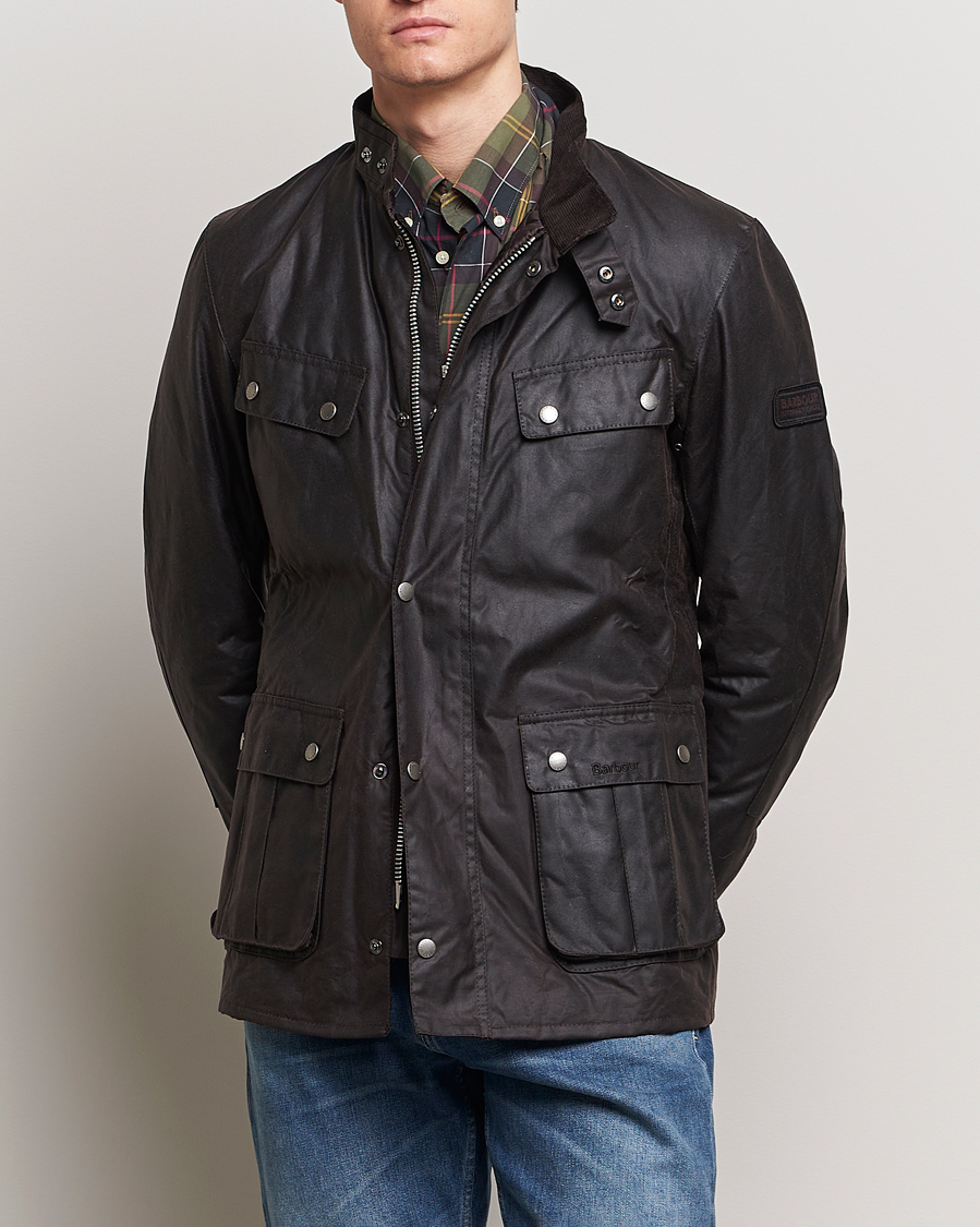 Herr | Vaxade jackor | Barbour International | Duke Jacket Rustic