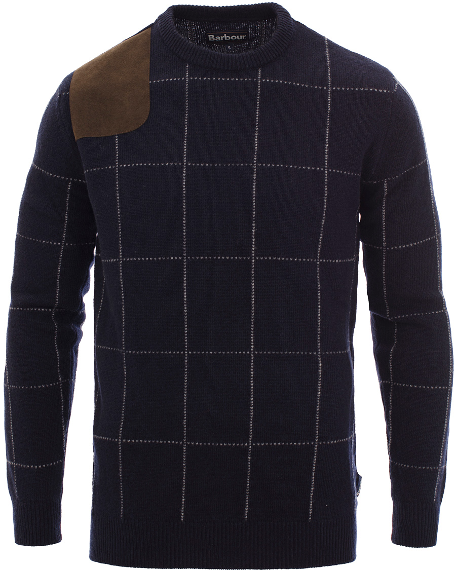 Herr | Tröjor | Barbour Lifestyle | Cutler Crew Neck Navy