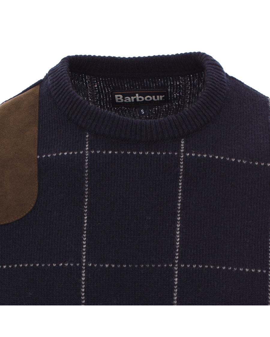 Herr | Tröjor | Barbour Lifestyle | Cutler Crew Neck Navy