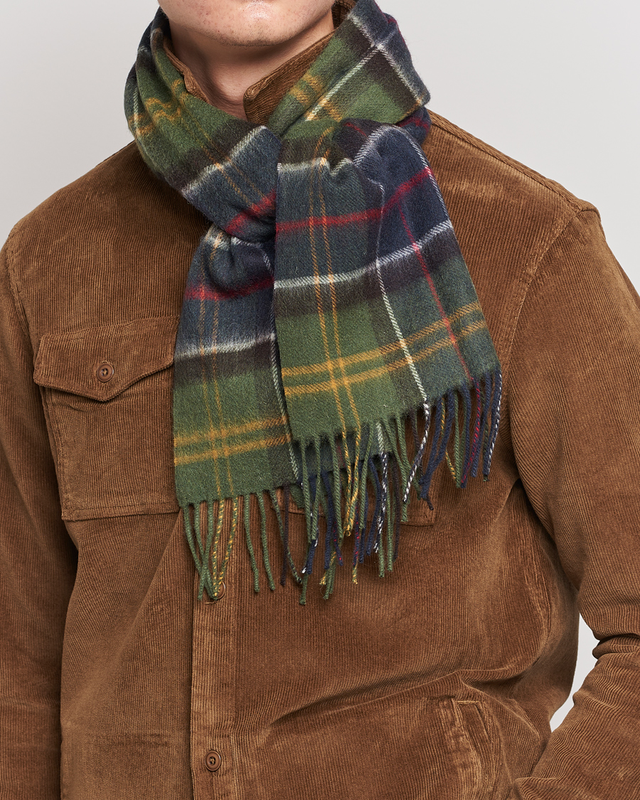 Herre | Tilbehør | Barbour Lifestyle | Merino Cashmere Tartan Scarf Classic Tartan