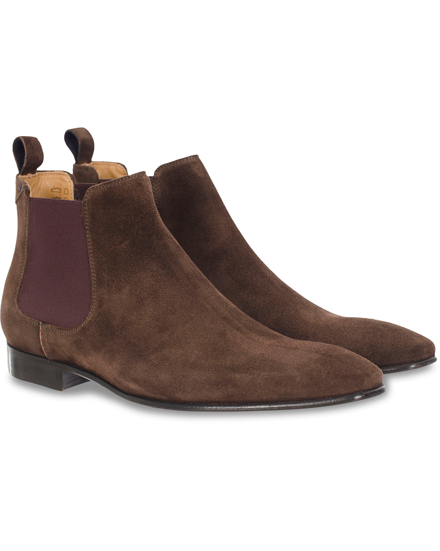 Herr | Paul Smith Shoe Falconer Chelsea Boot Brown Suede | Paul Smith Shoe | Falconer Chelsea Boot Brown Suede