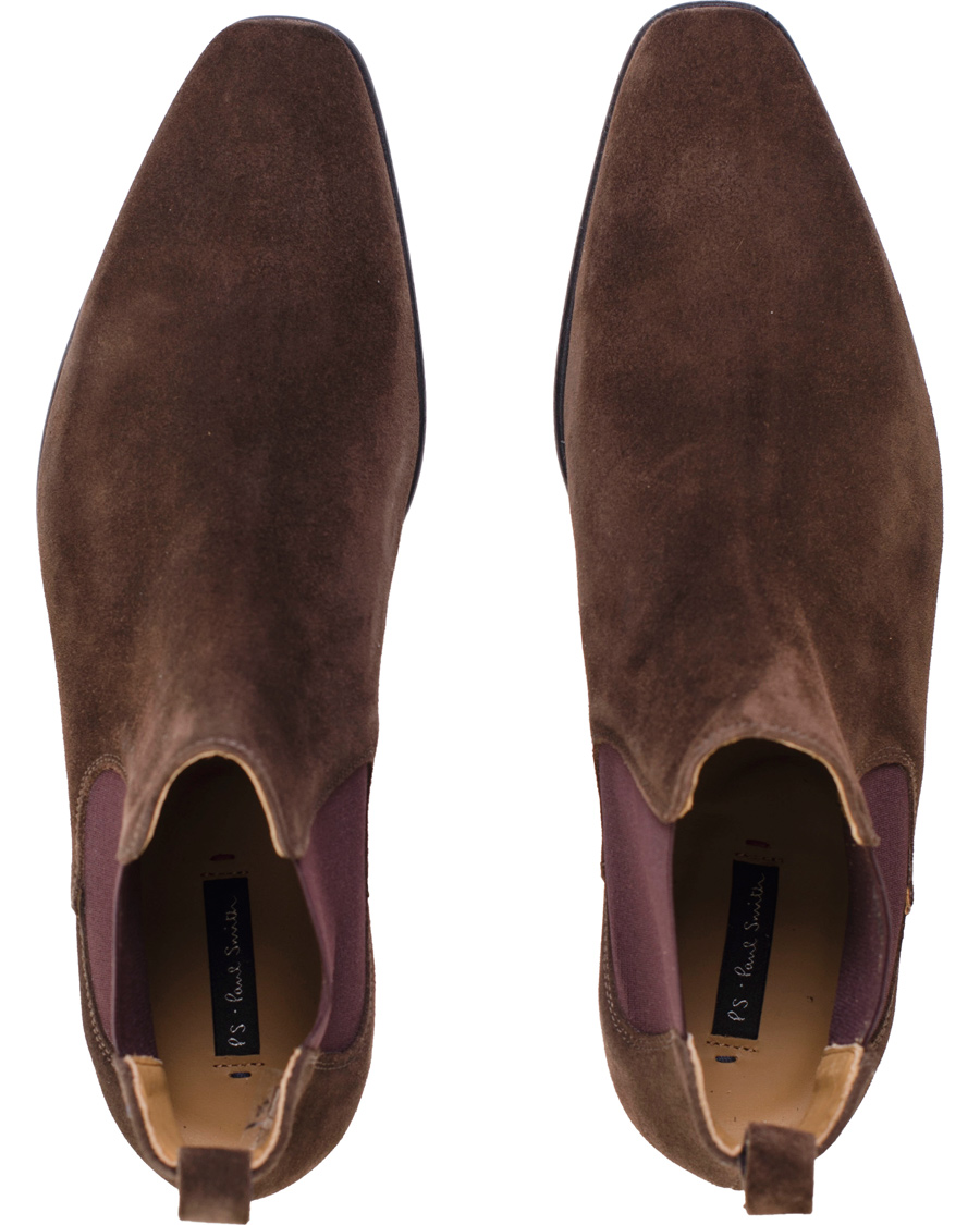 Herr | Paul Smith Shoe Falconer Chelsea Boot Brown Suede | Paul Smith Shoe | Falconer Chelsea Boot Brown Suede