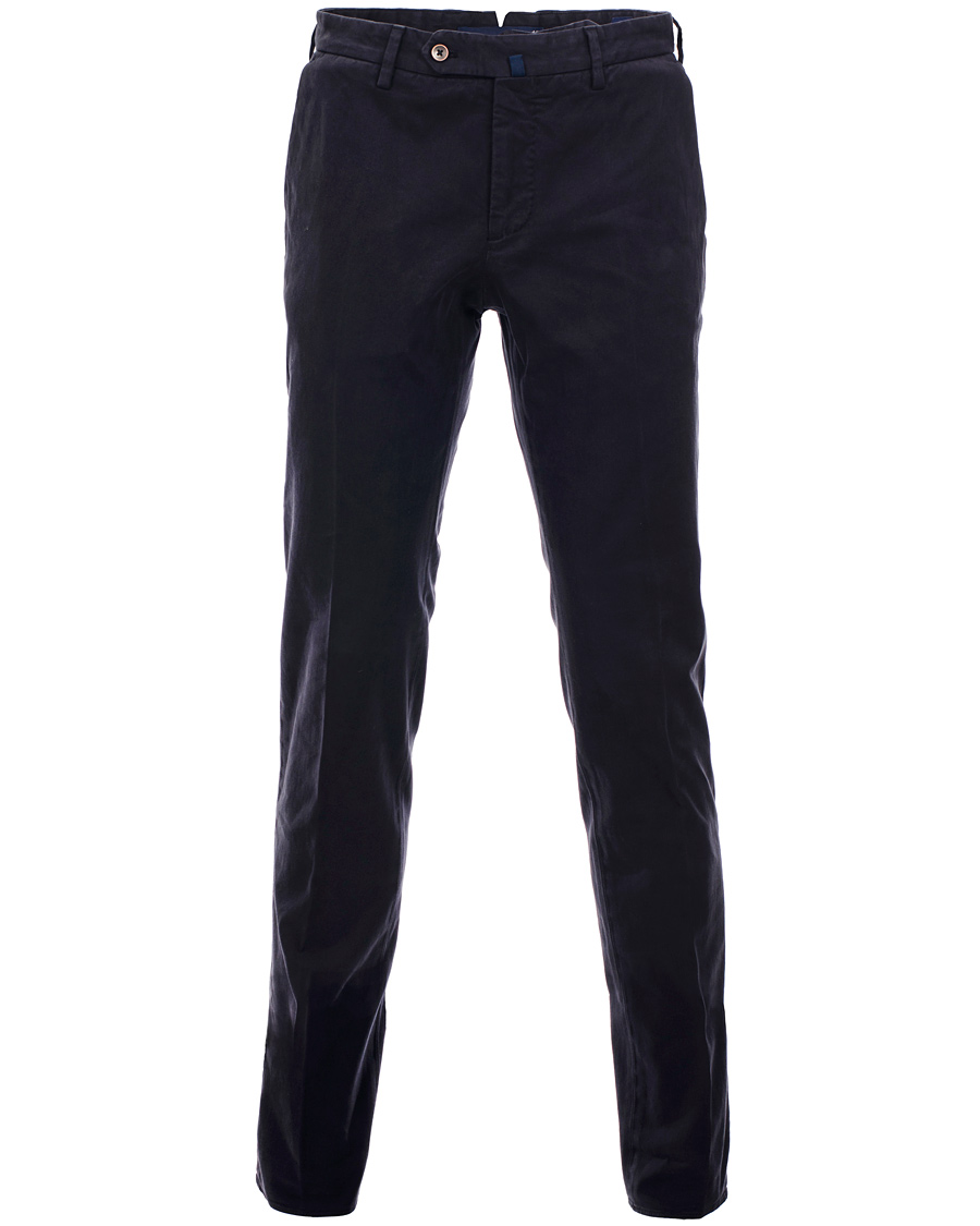 Herr | Byxor | Incotex | Slim Fit Comfort Chino Navy