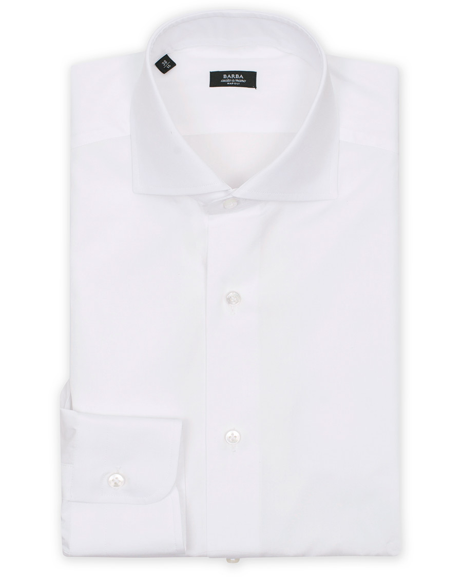 Herr | Skjortor | Barba Napoli | Slim Fit Shirt White