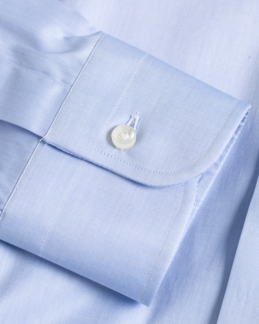 Herr | Skjortor | Barba Napoli | Slim Fit Shirt Light Blue 38 - S