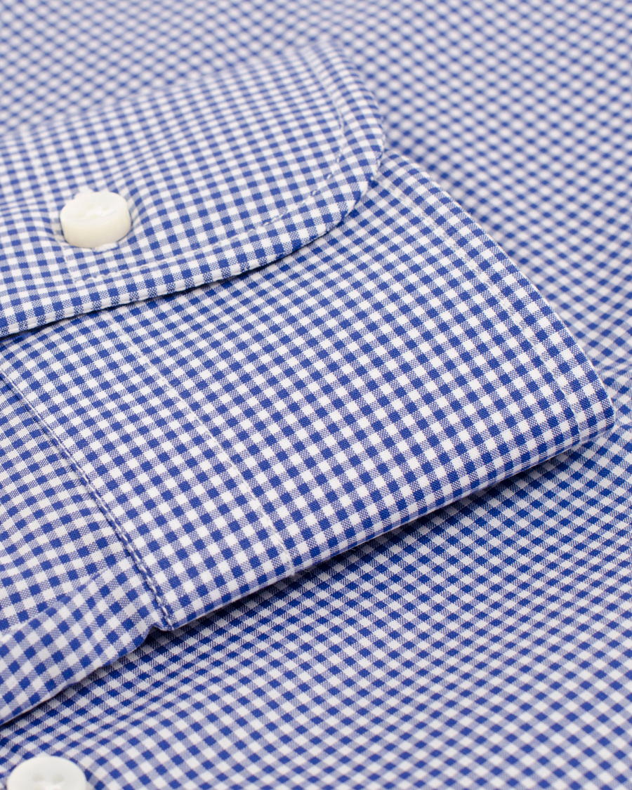 Herr | Skjortor | Barba Napoli | Slim Fit Shirt Check Navy