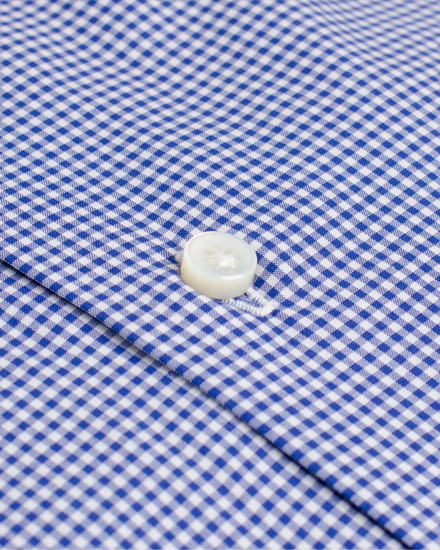 Herr | Skjortor | Barba Napoli | Slim Fit Shirt Check Navy