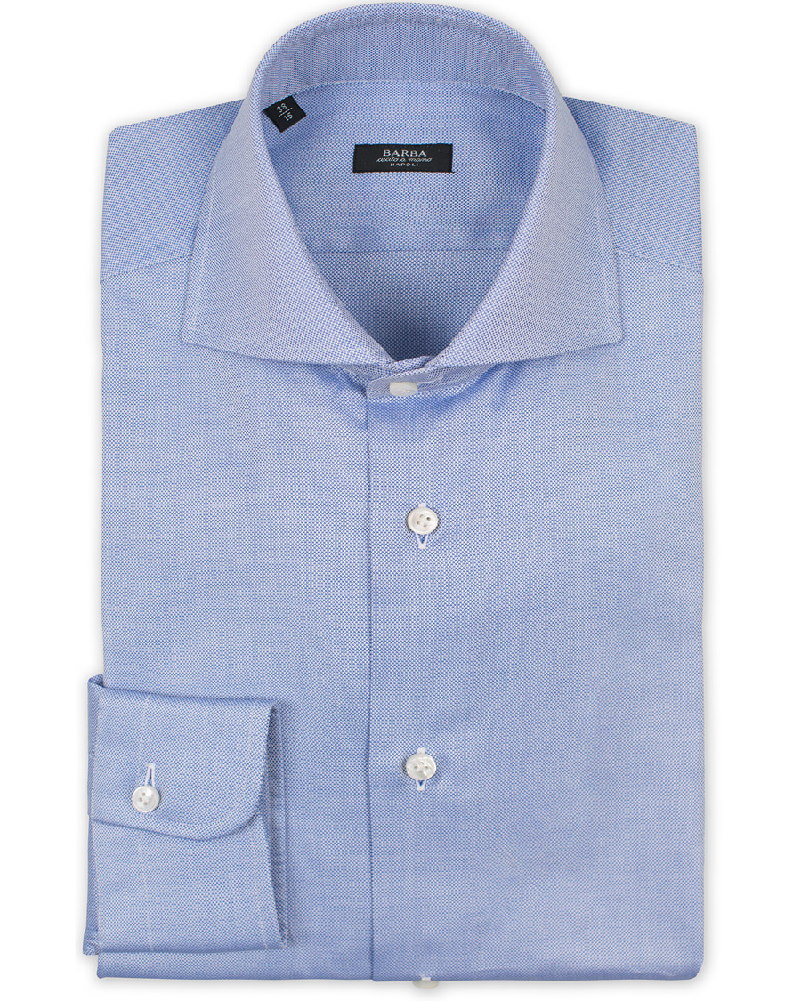 Herr | Skjortor | Barba Napoli | Slim Fit Shirt Blue