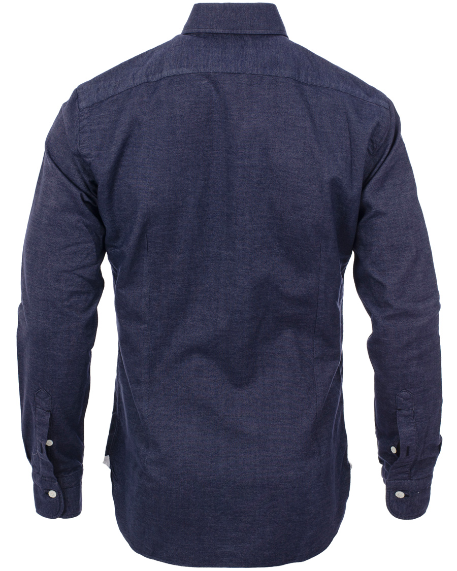 Herr | Skjortor | Barba Napoli | Dandylife Slim Fit Shirt Casual Blue