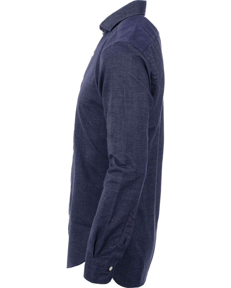 Herr | Skjortor | Barba Napoli | Dandylife Slim Fit Shirt Casual Blue