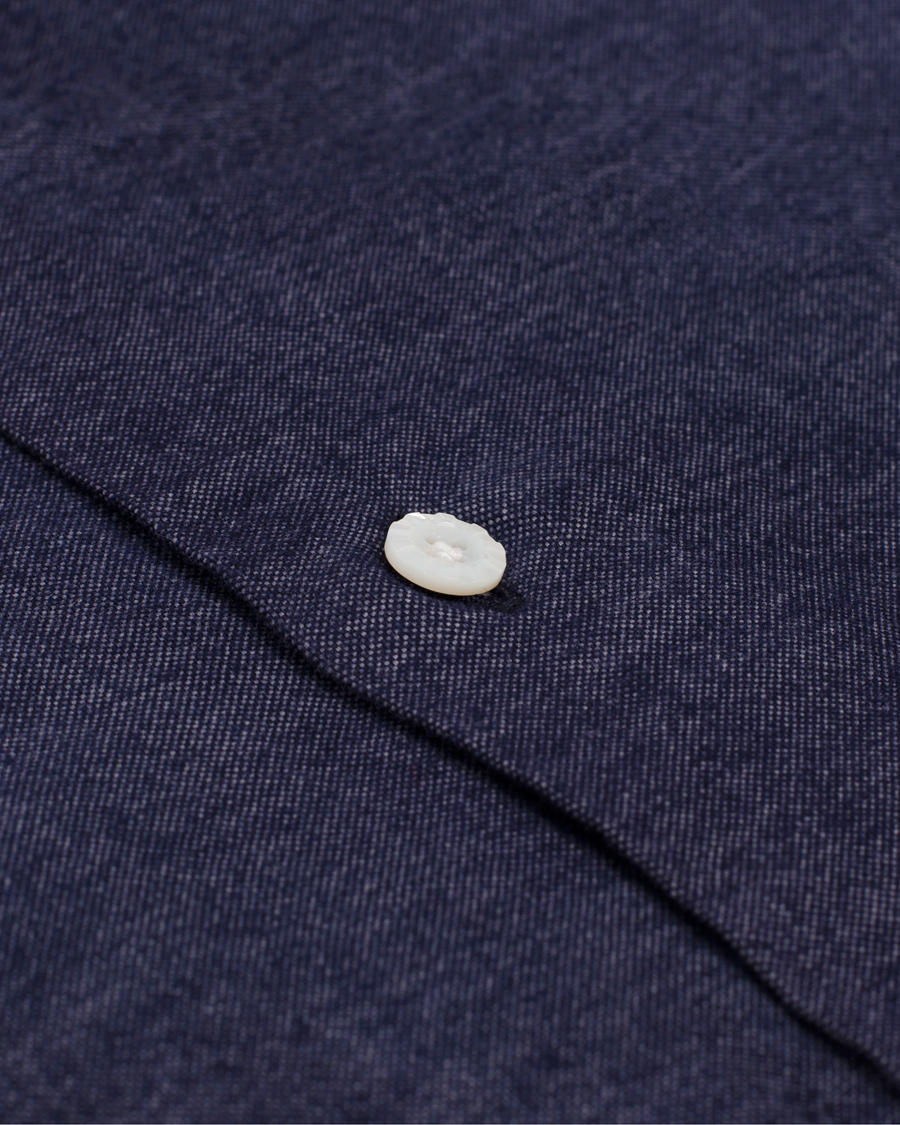 Herr | Skjortor | Barba Napoli | Dandylife Slim Fit Shirt Casual Blue