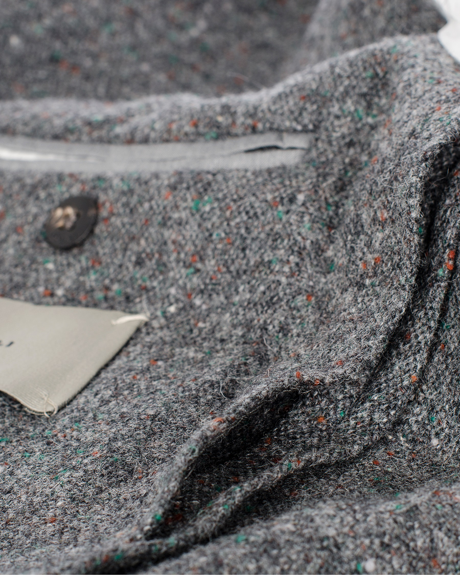Herr | Kavajer | Boglioli | Dover Patch Pocket Wool Blazer Grey