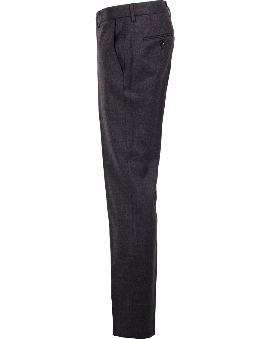 Herr | Byxor | BOSS BLACK | BOSS Giro 1 100% Wool Trousers Charcoal