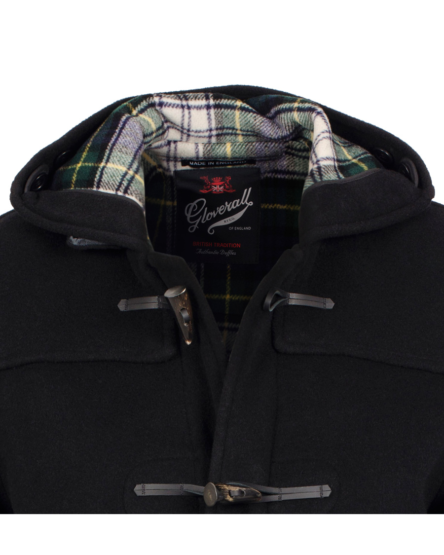 Herr | Jackor | Gloverall | Mens Classic Duffel Coat 512CT Black
