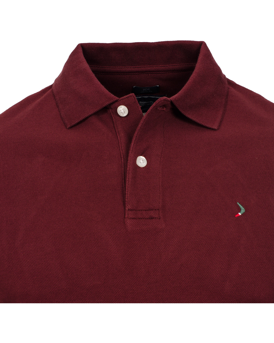Herr | Pikéer | Boomerang | Joe Basic Pique Porto Red