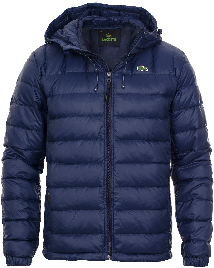 Herr | Jackor | Lacoste | Light Weight Down Jacket Navy Blue
