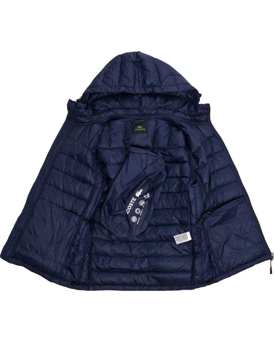 Herr | Jackor | Lacoste | Light Weight Down Jacket Navy Blue