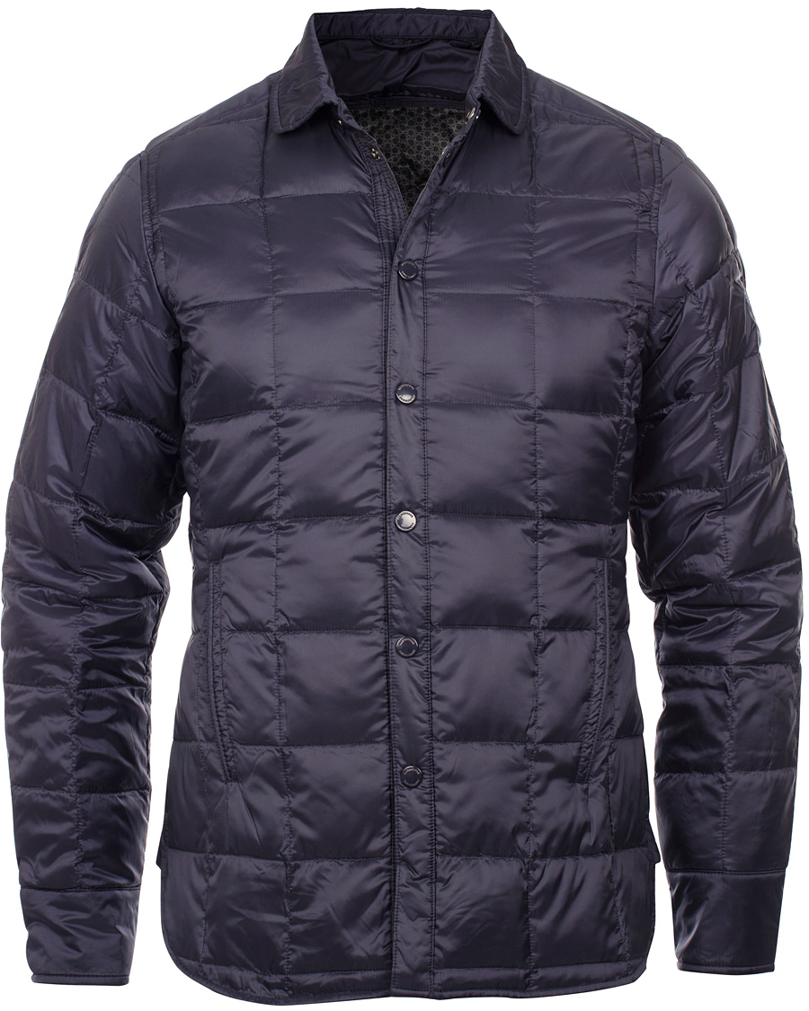 Herr | Jackor | J.Lindeberg | Lawler 46 Feather Nylon Quilted Jacket Dark Navy