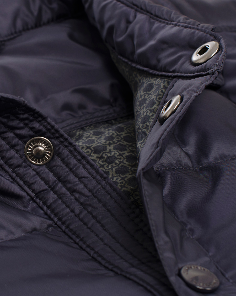 Herr | Jackor | J.Lindeberg | Lawler 46 Feather Nylon Quilted Jacket Dark Navy